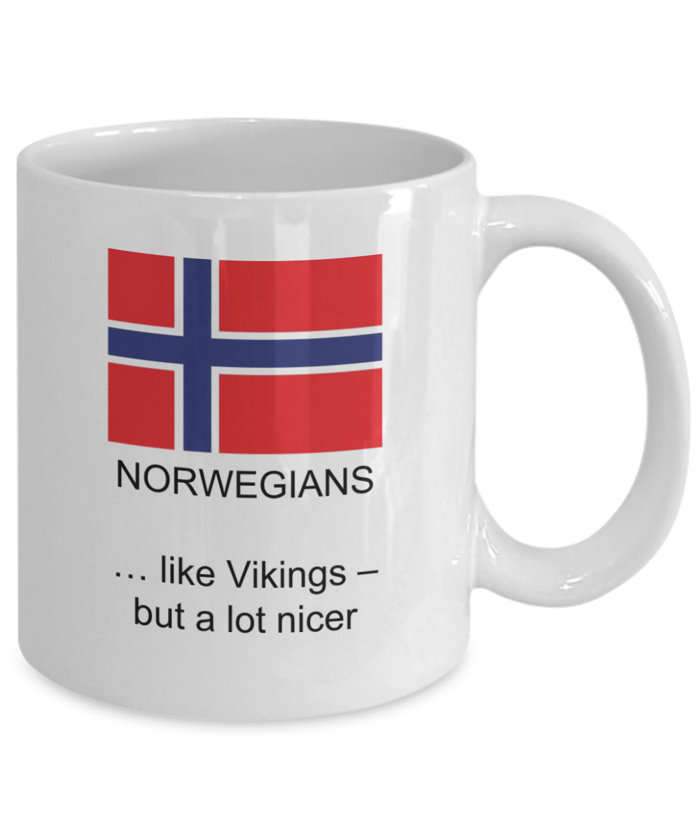 Norwegians  Vikings  But