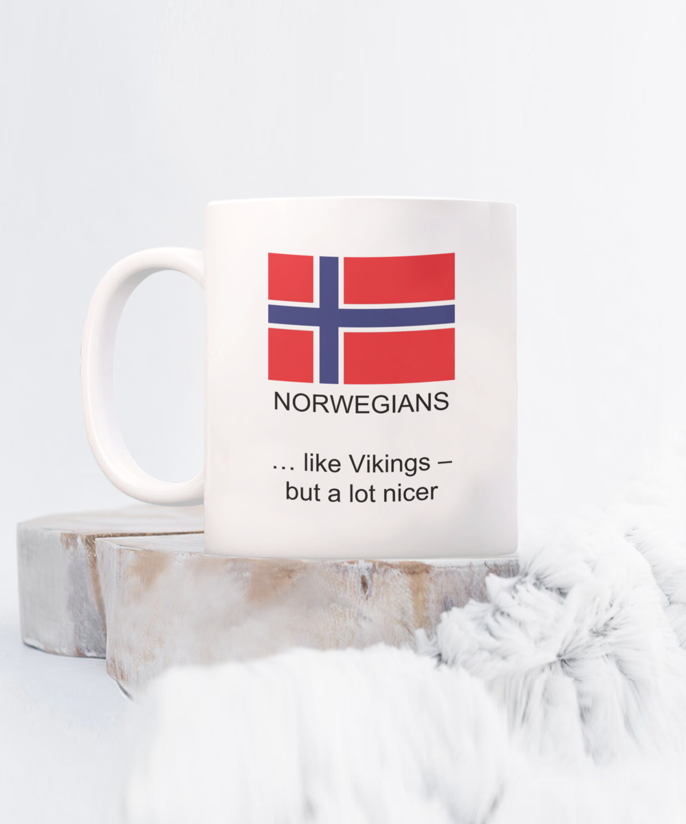 Norwegians  Vikings  But